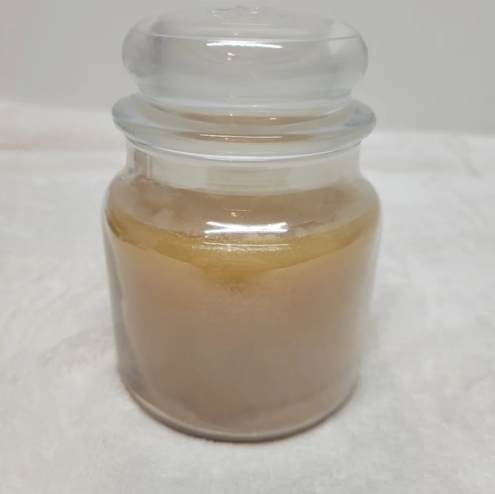 SOLD          Yankee candle Luscious Pumpkin Trifle Medium 1 wick jar candle NEW - Picture 2 of 9